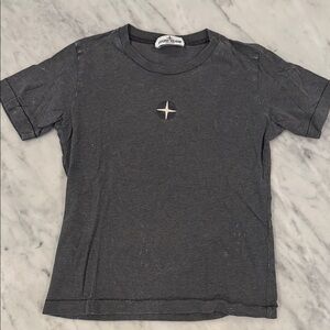 Stone Island Charcoal Kids Tee